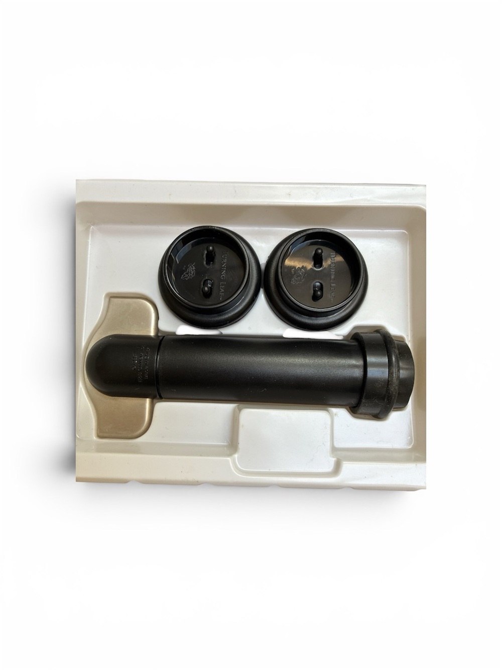Turning Leaf Vacuum Wine Preserver Pump with Two Stoppers